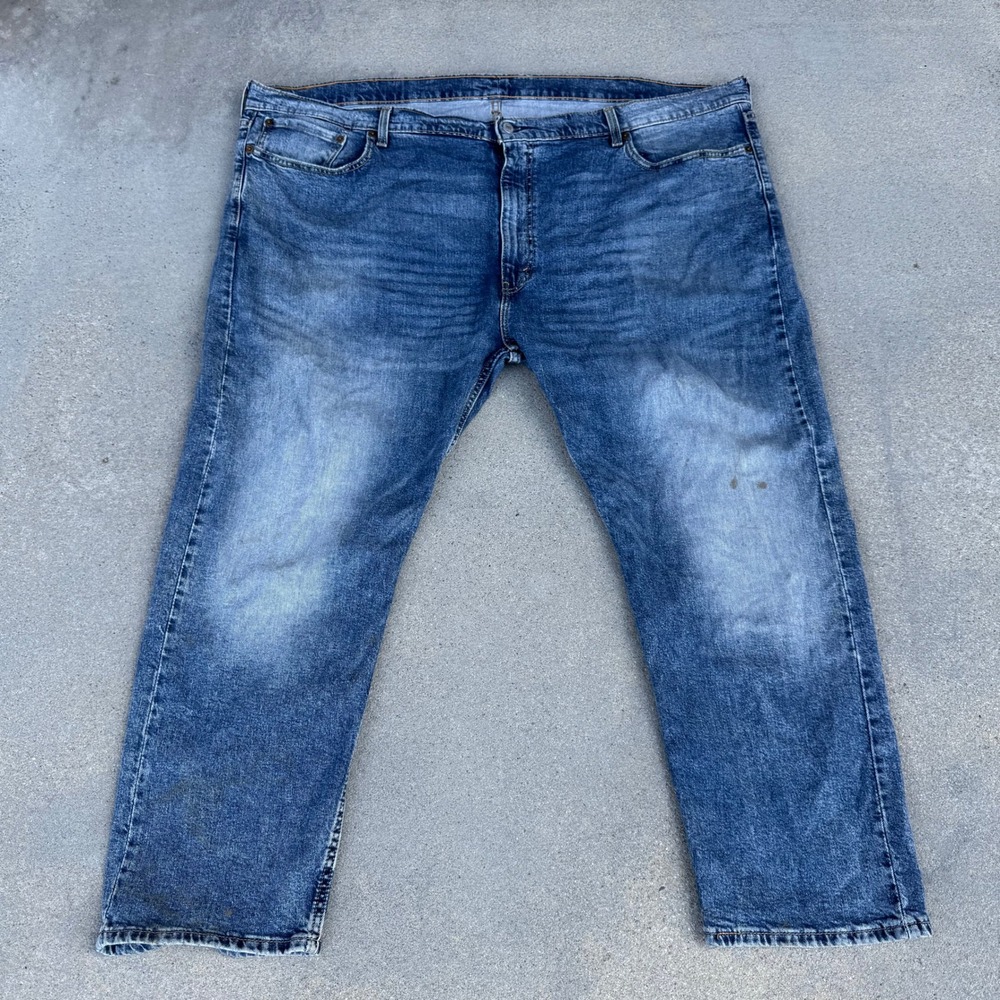 Levi's‎ 541 Athletic Taper Jeans Mens 48x30 Blue Denim Medium Wash Pants - Picture 2 of 11
